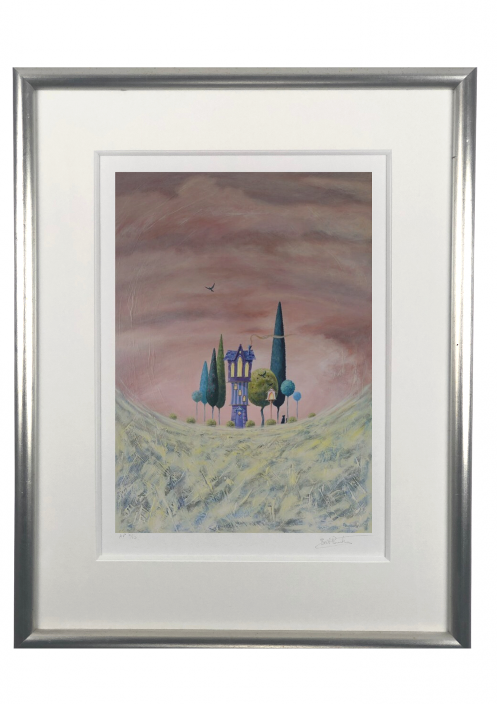 Bret Burkmar- 'Home Fires East' - Framed Limited Edition