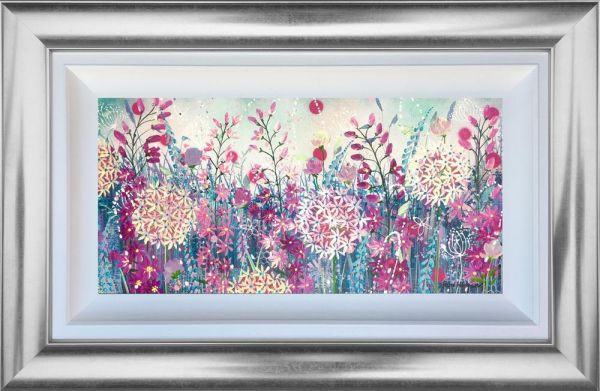 Jane Morgan - 'Fairy Dust Meadow' - Framed Original Art