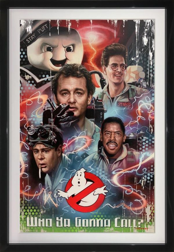 Ben Jeffery - 'Who Ya Gonna Call ?' - Framed Original Artwork