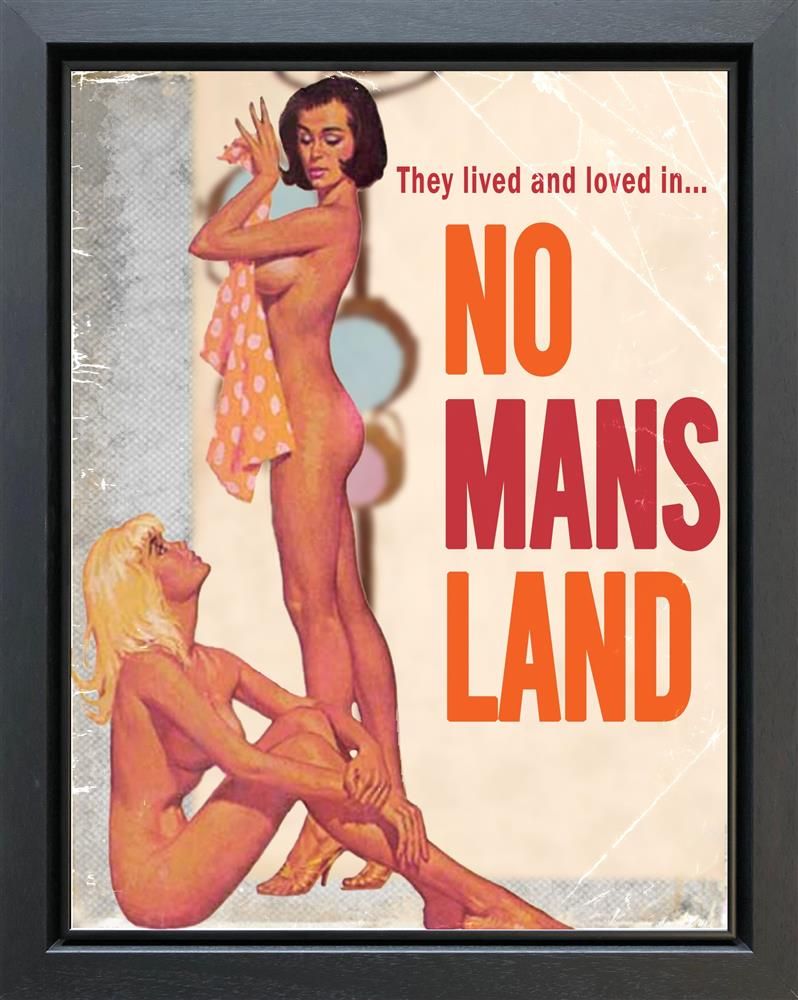 Linda Charles - 'No Mans Land' - Framed Original Artwork