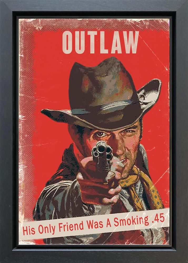 Linda Charles - 'Outlaw' - Framed Original Artwork