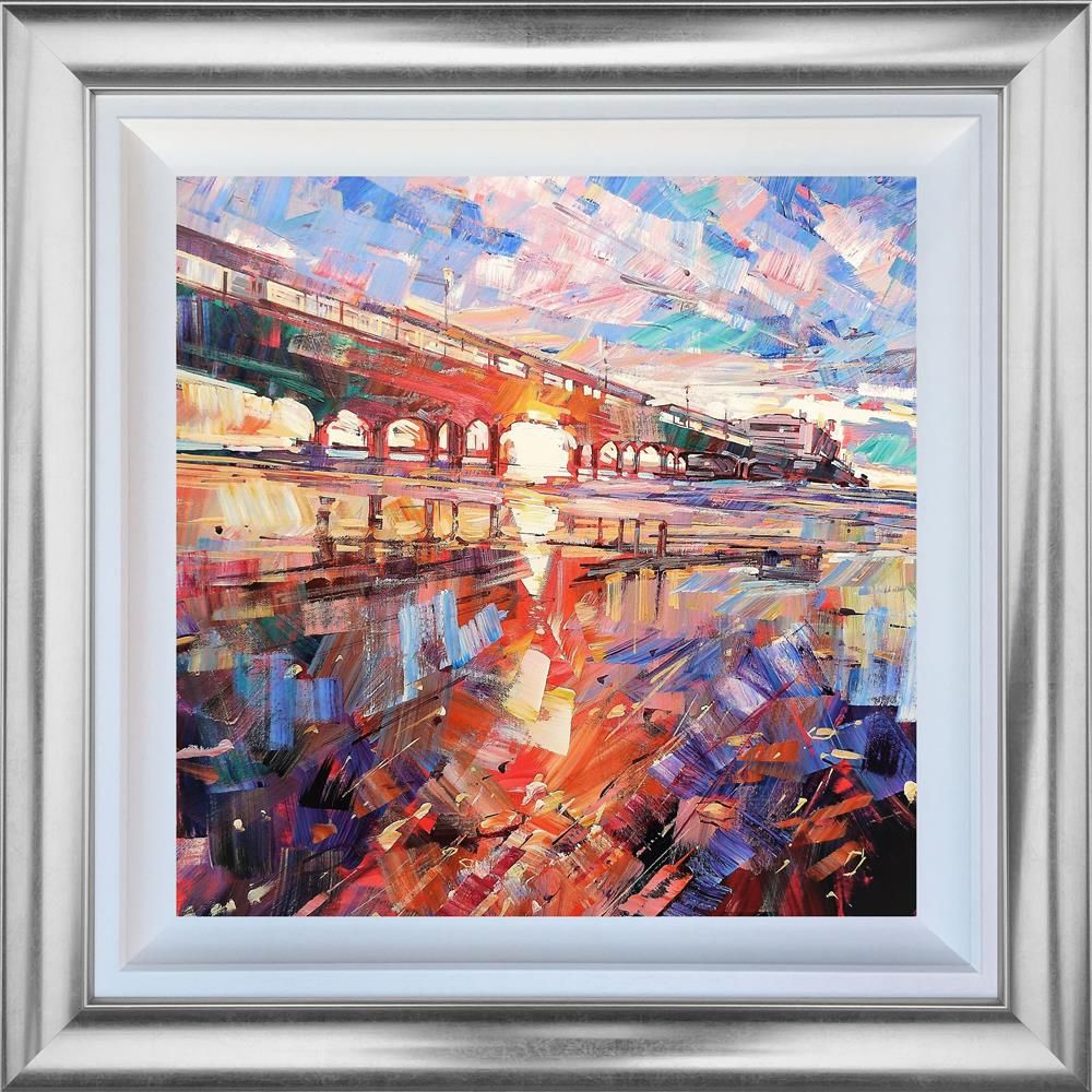 Colin Brown - ' Bournmouth Sunrise' - Framed Original Art