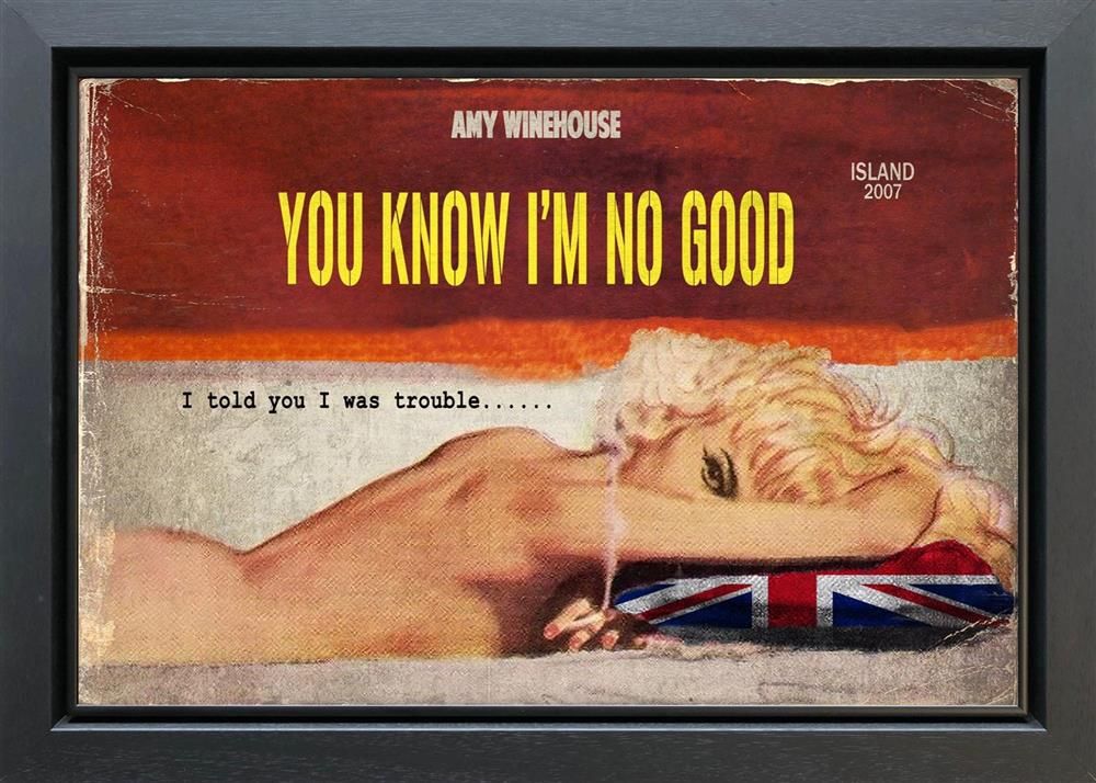 Linda Charles - ' You Know I'm No Good' - Framed Original Artwork