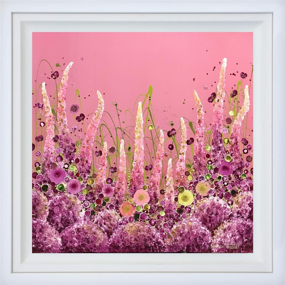 Leanne Christie - 'Ruby Blossom' - Framed Original Artwork