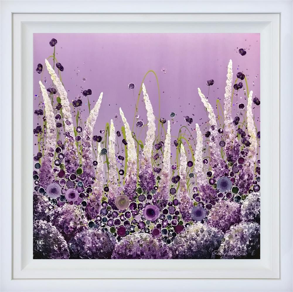 Leanne Christie - 'Lilac Blossom' - Framed Original Artwork