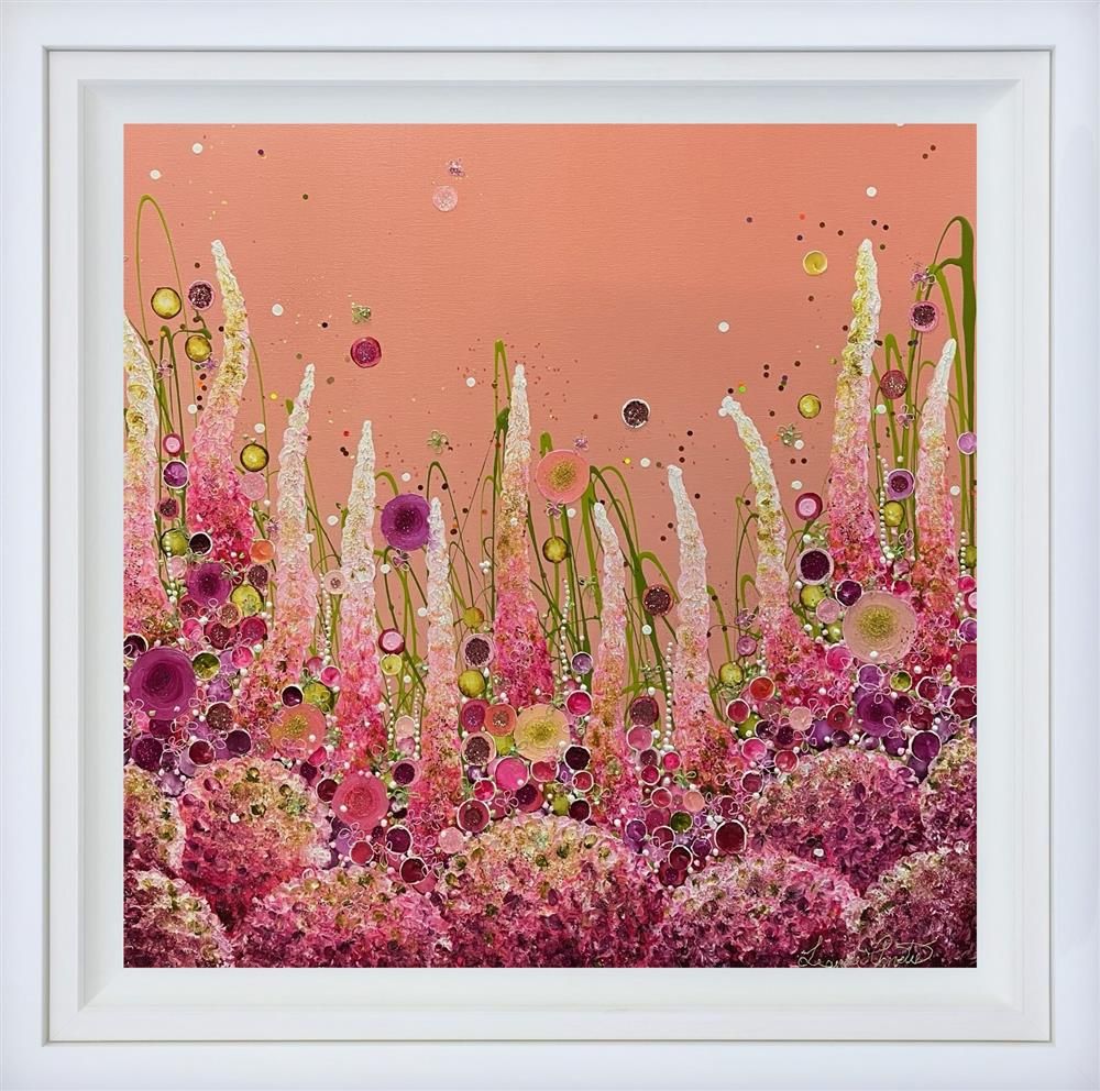 Leanne Christie - ' Coral Blossom ' - Framed Original Artwork