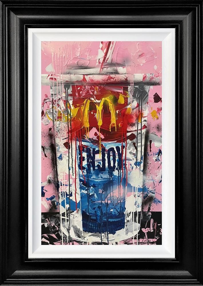 Jessie Foakes - " The Perfect Shake "  Framed Original Artwork