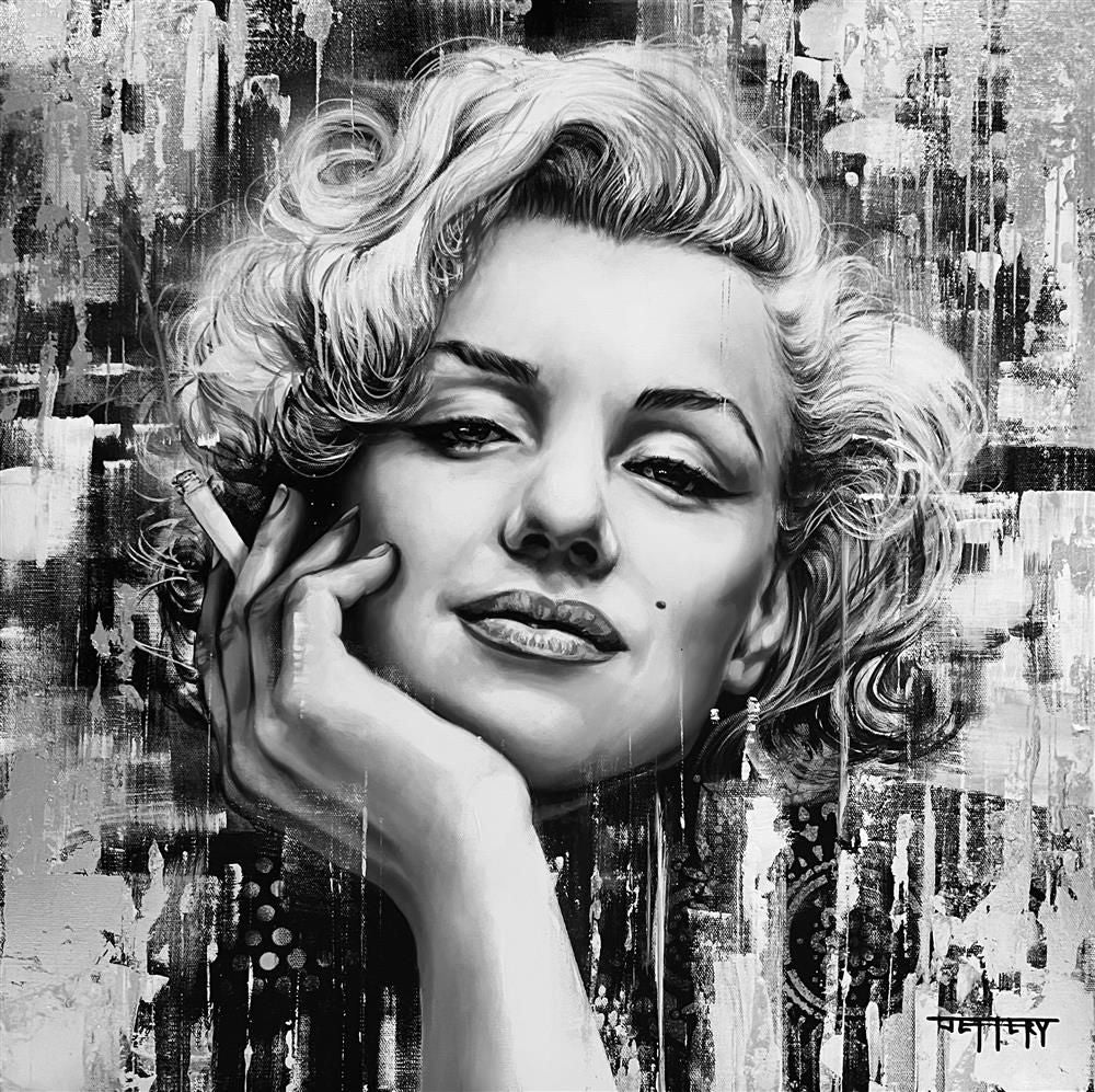 Ben Jeffery - ' Norma Jean ' - Framed Original Art