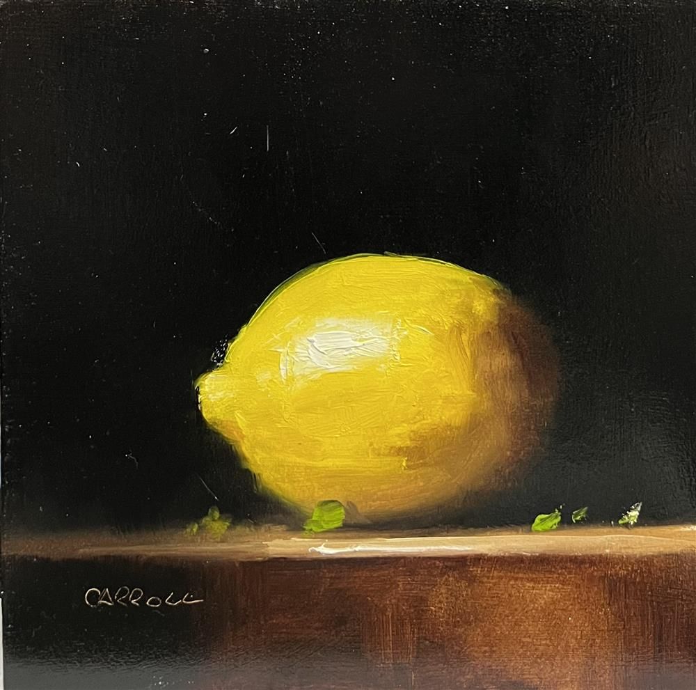 Neil Carroll - ' Lemon' - Framed Original Painting