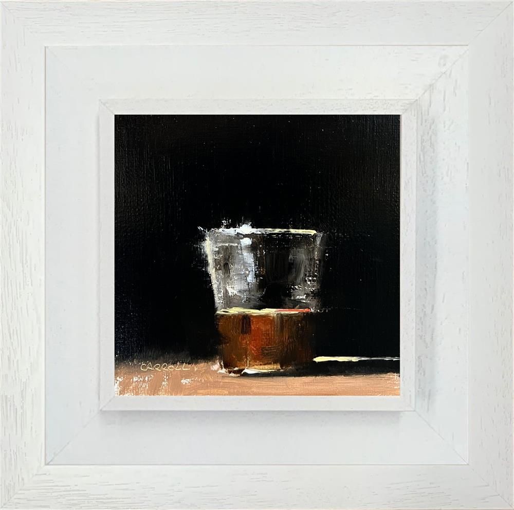 Neil Carroll - 'Glass Of Jack' - Framed Original Painting