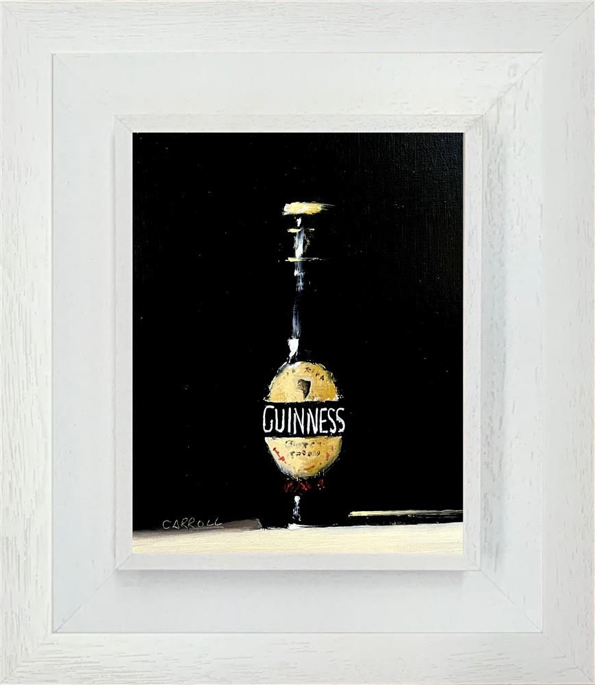 Neil Carroll - 'Bottle Of Guinness' - Framed Original Painting