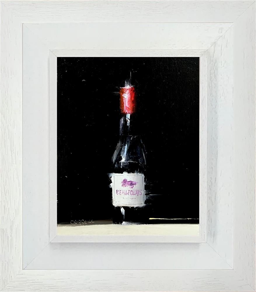 Neil Carroll - 'Bottle Of Beaujolais' - Framed Original Painting