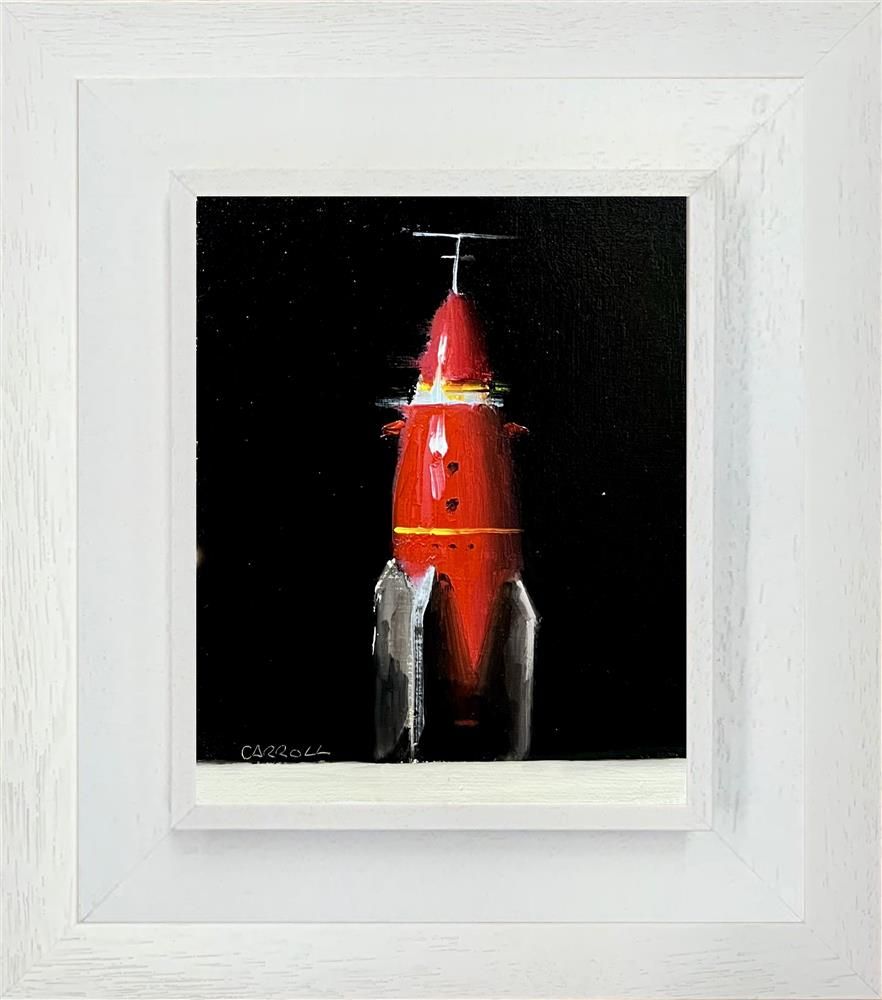 Neil Carroll - 'Red Rocket' - Framed Original Painting