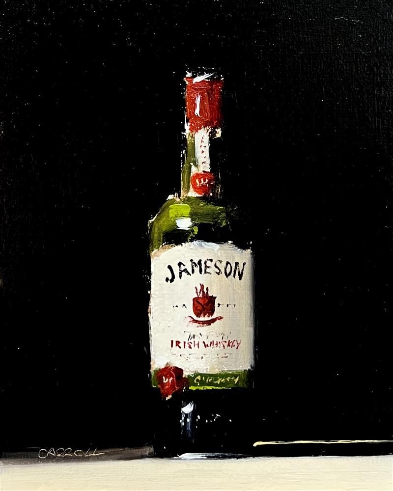 Neil Carroll - 'Bottle Of Jameson' - Framed Original Painting