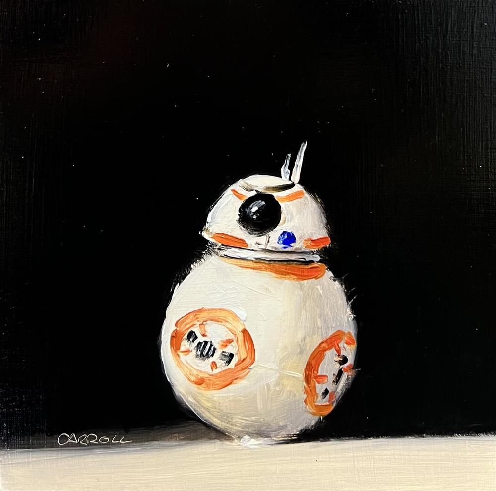 Neil Carroll - 'BB-8' - Framed Original Painting