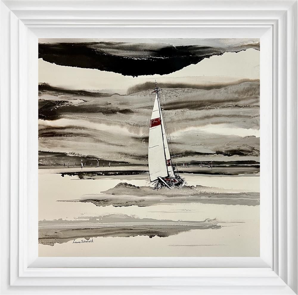 Louise Schofield - 'Sailing Perfection' - Framed Original Artwork