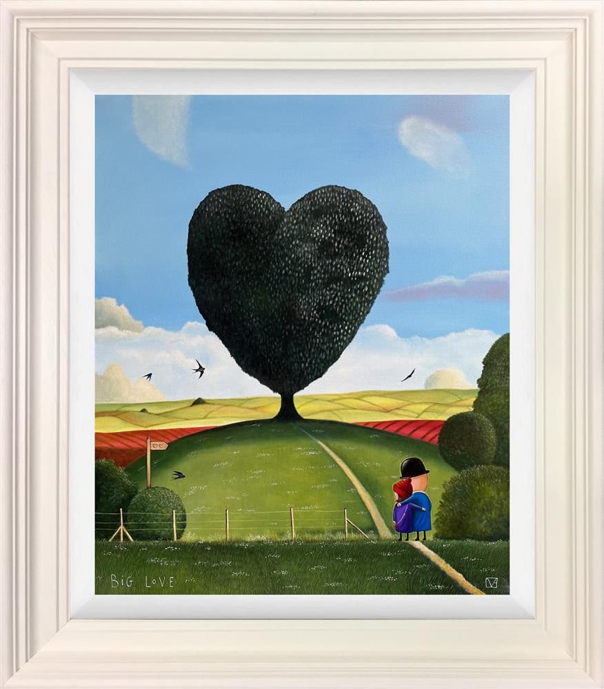 Michael Abrams - 'Big Love' - Framed Original Art