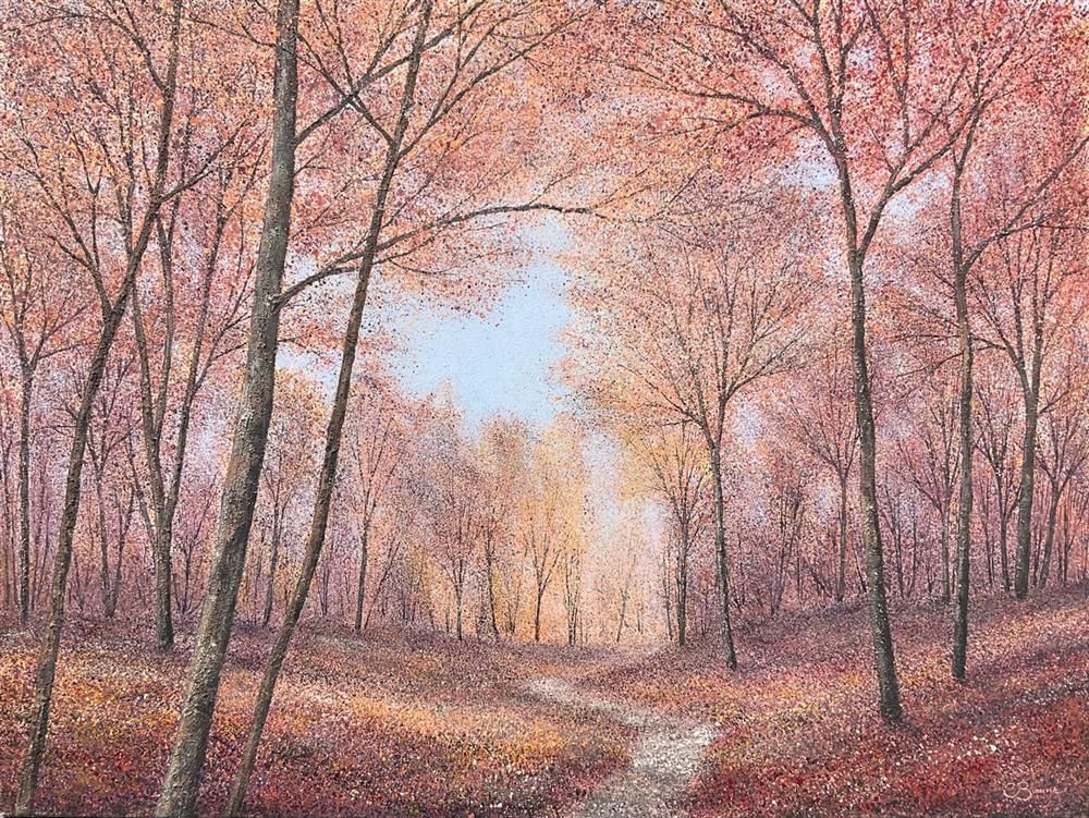 Chris Bourne - 'The Changing Shades Of Autumn' - Framed Original Art