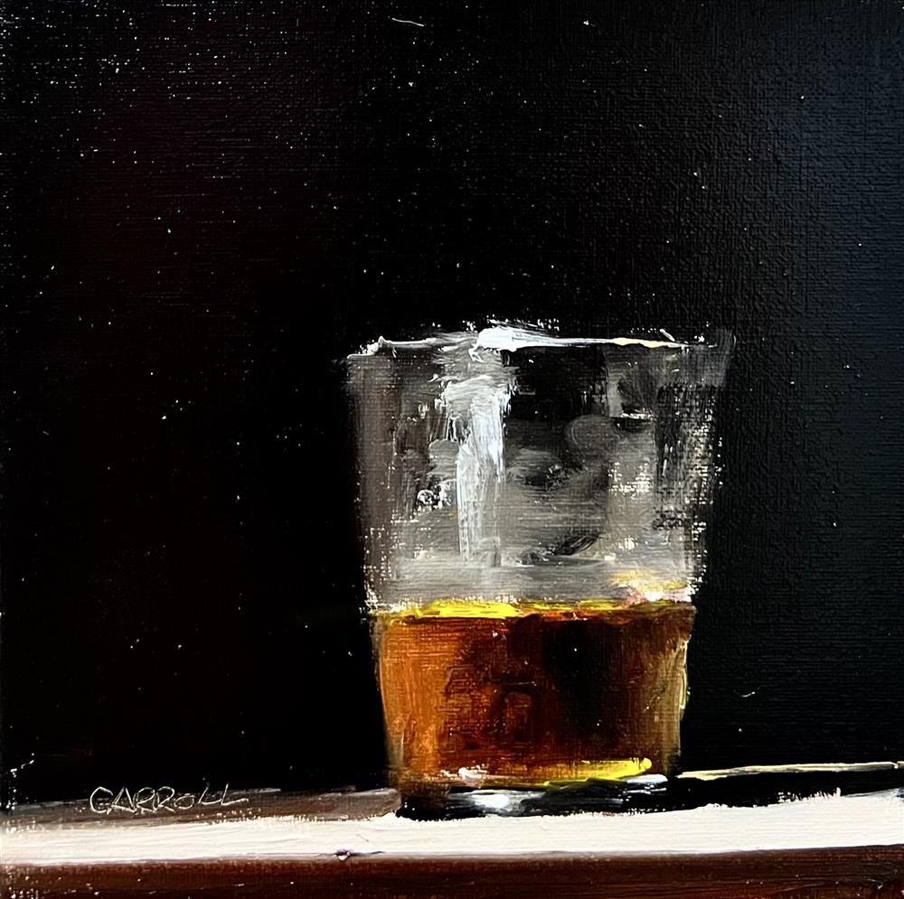 Neil Carroll - 'Whiskey' - Framed Original Painting