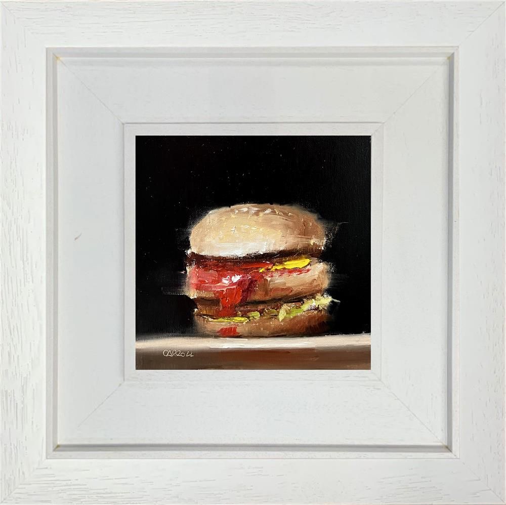 Neil Carroll - 'Burger' - Framed Original Painting