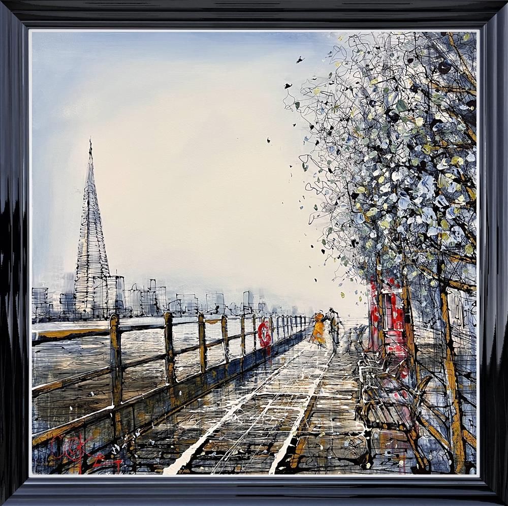 Nigel Cooke - 'Lay The Path'  - Framed Original Artwork