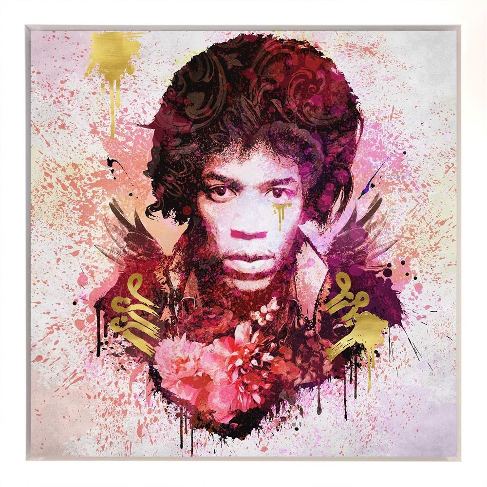 Mark Hodgkinson - 'Jimi' - Framed Original Art