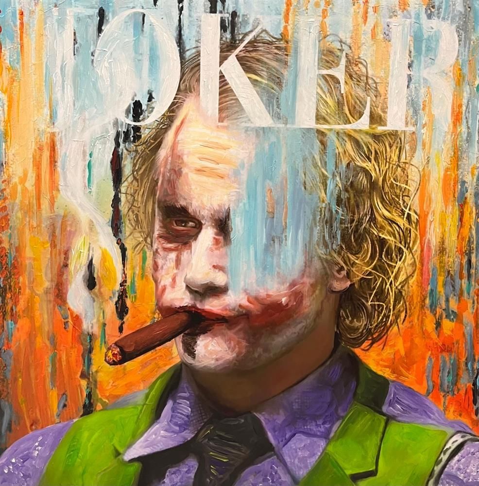 Sannib - 'The Joker' - Framed Original Art