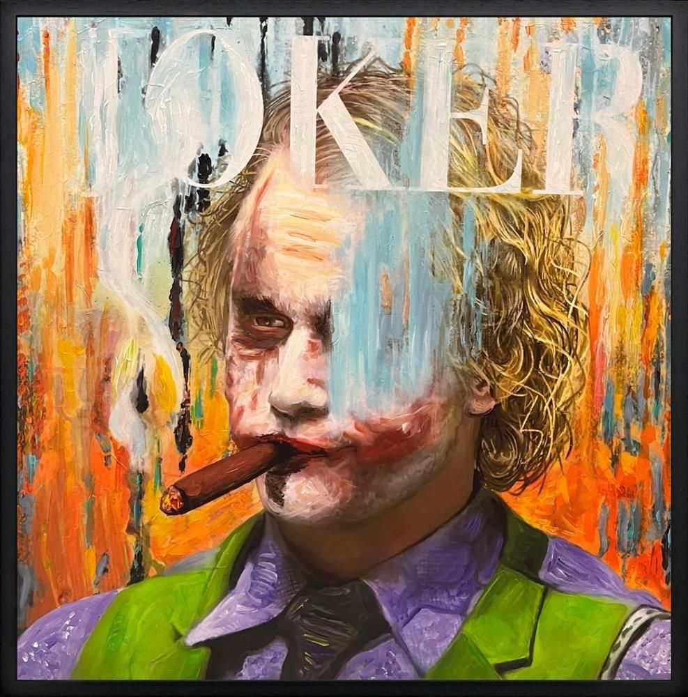 Sannib - 'The Joker' - Framed Original Art