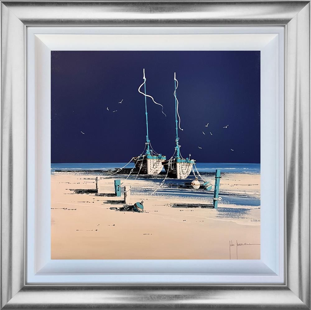 John Horsewell - 'Teal Dreams' - Framed Original Artwork