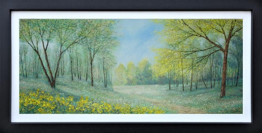 Chris Bourne - 'The Woodland Comes To Life' - Framed Original Art