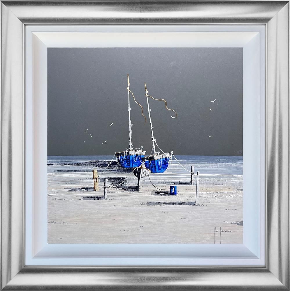 John Horsewell - 'A Blue Reflection' - Framed Original Artwork