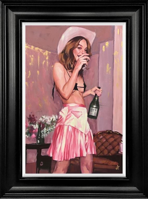 Joss Clapson - 'Party Till Morning' - Framed Original Art