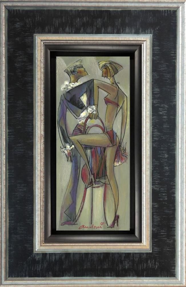 Andrei Protsouk - 'Dancing Cheer Of Ceville' - Framed Original Art