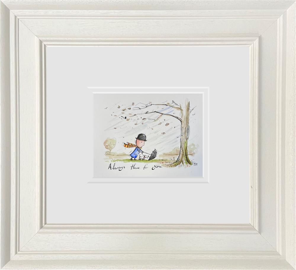 Michael Abrams - 'Always There For You' - Framed Original Art