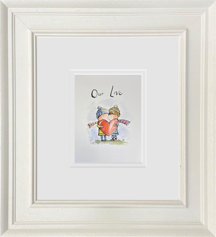 Michael Abrams - 'Our Love' - Framed Original Art