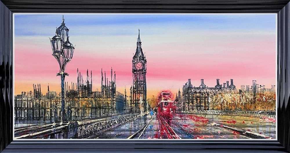 Nigel Cooke - 'London's Haze'  - Framed Original Artwork